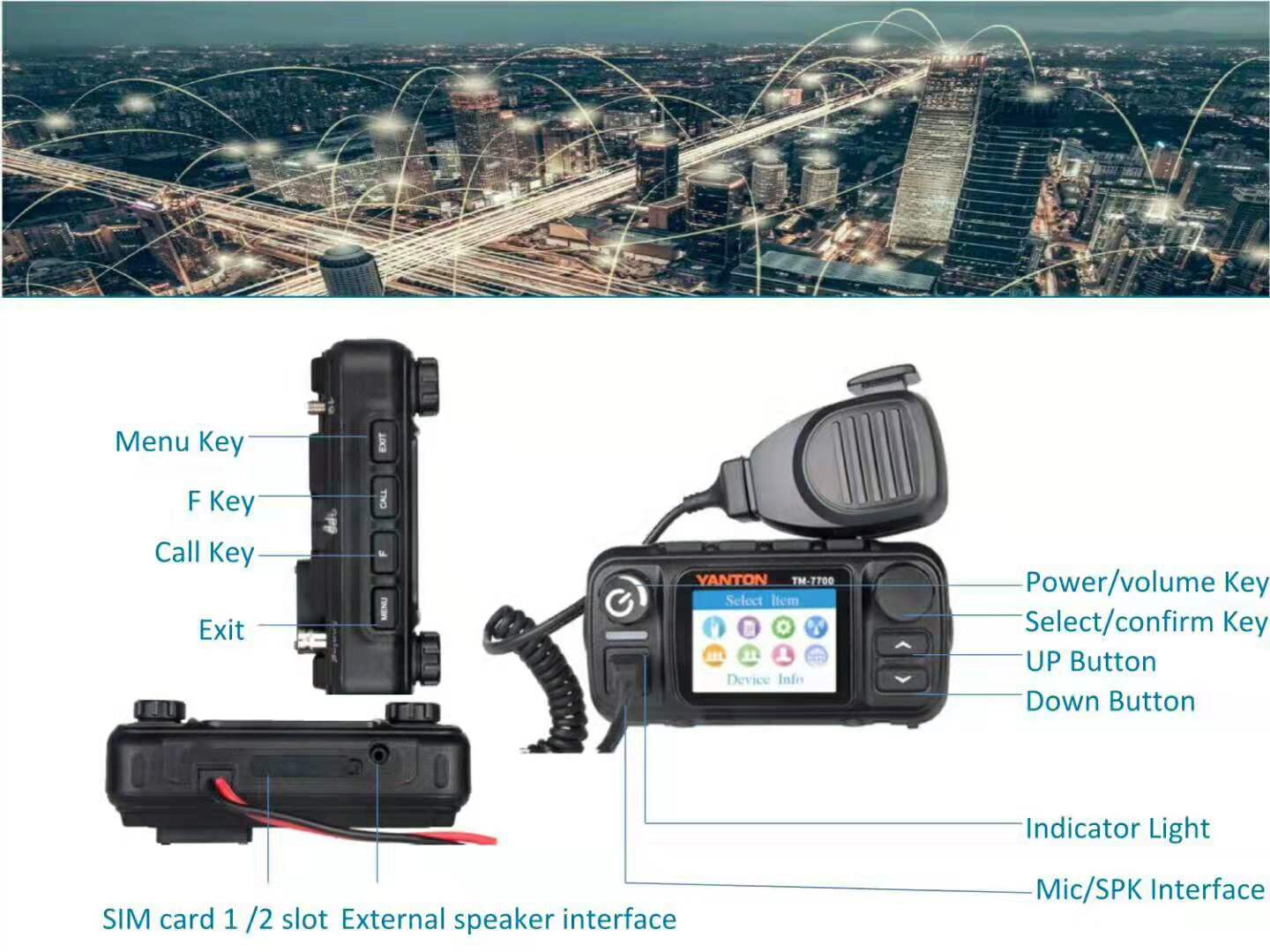 4G POC TM-7700 LTE Radios