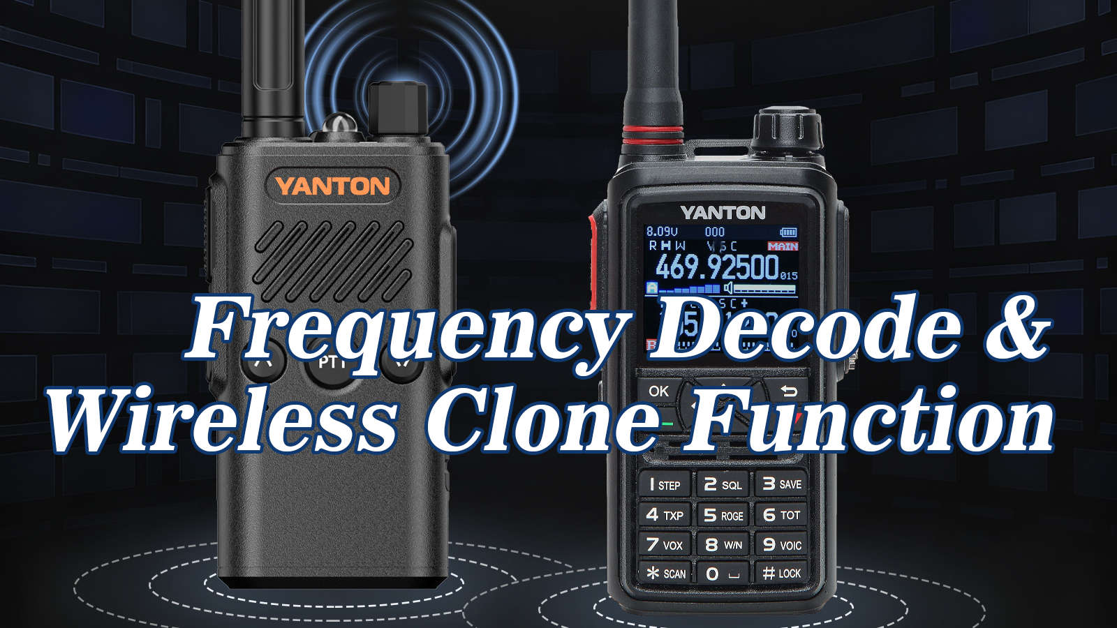 Frequency Decode & Wireless Clone Function