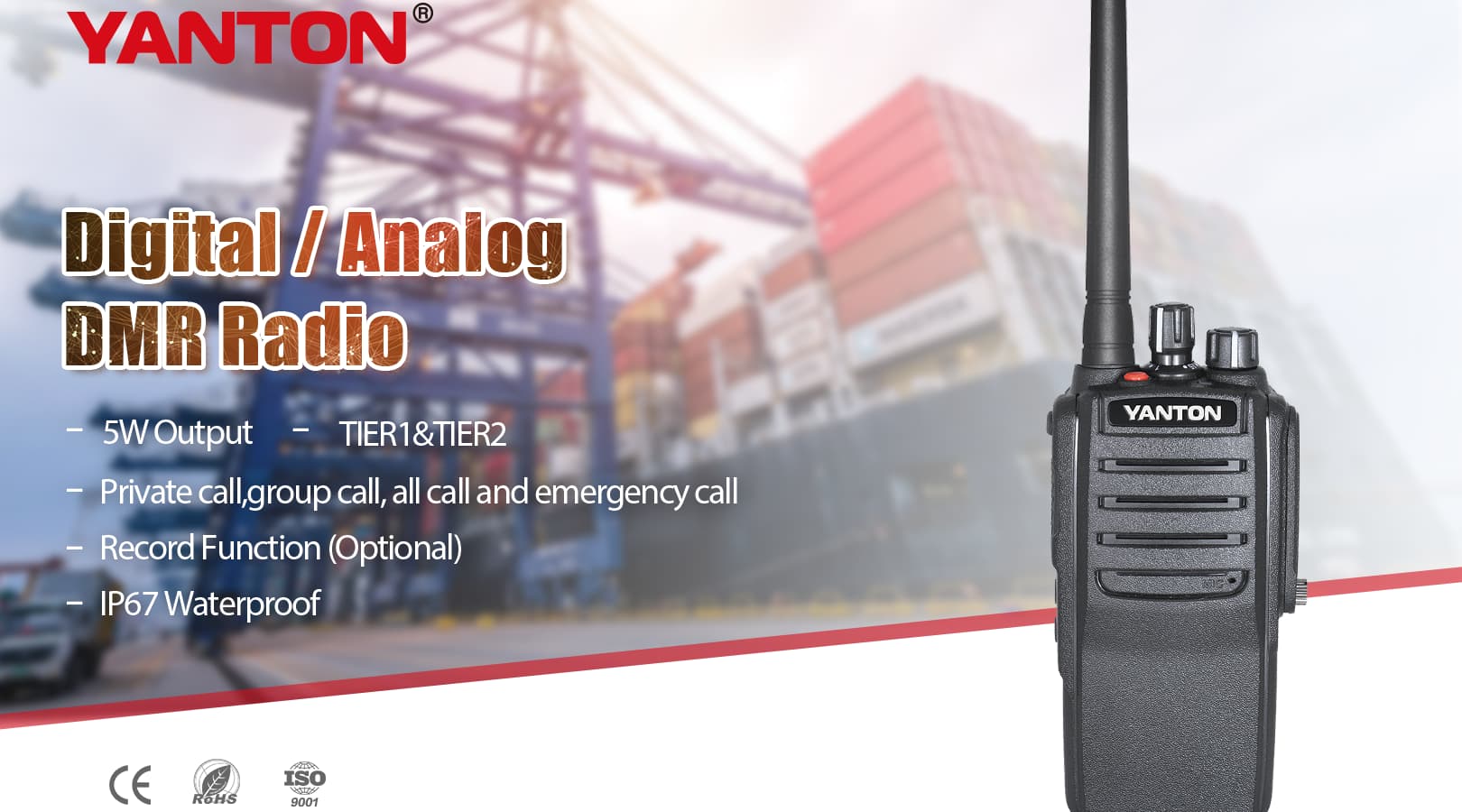 MIL-STD for walkie-talkies, YANTON DM-900