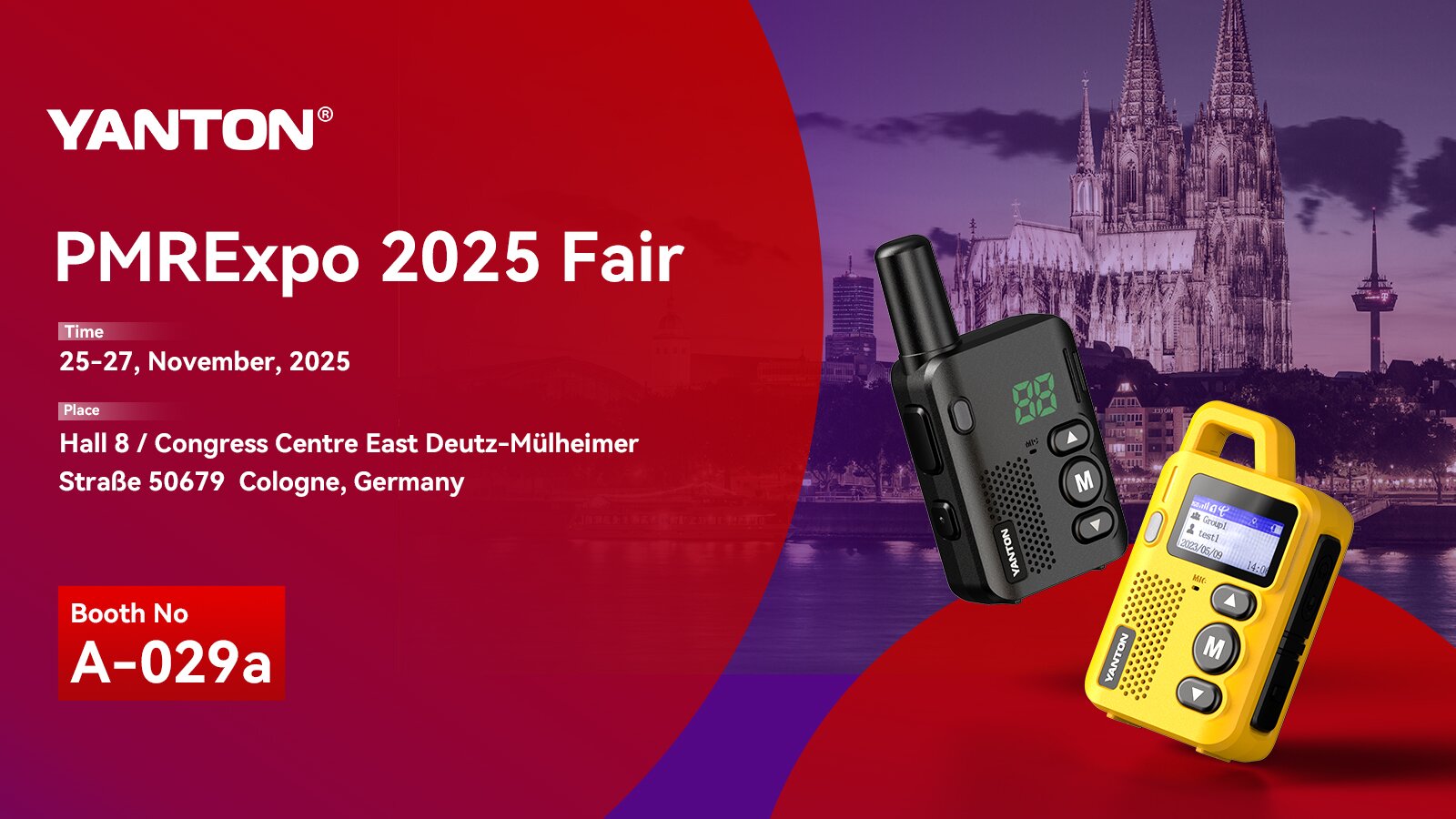 Welcome to PMRExpo 2025 Fair to Explore YANTON's Innovative Communication Solutions