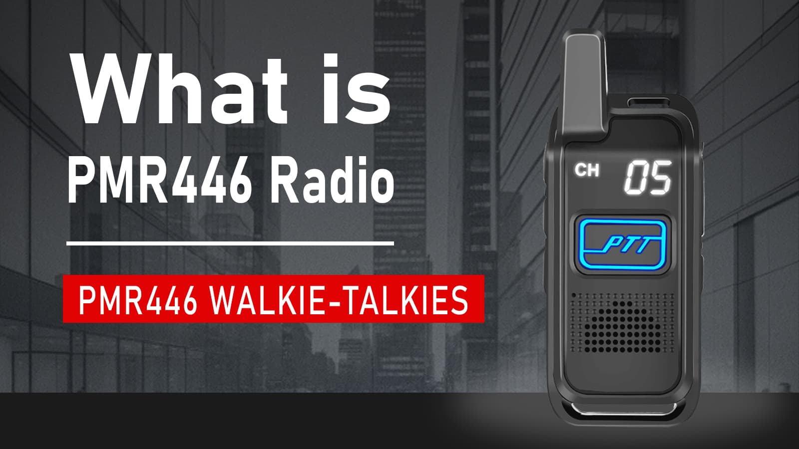 What is PMR446 Radio?