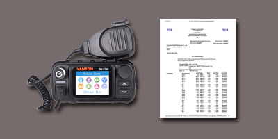 YANTON TM-7700 POC mobile radio got FCC certificate
